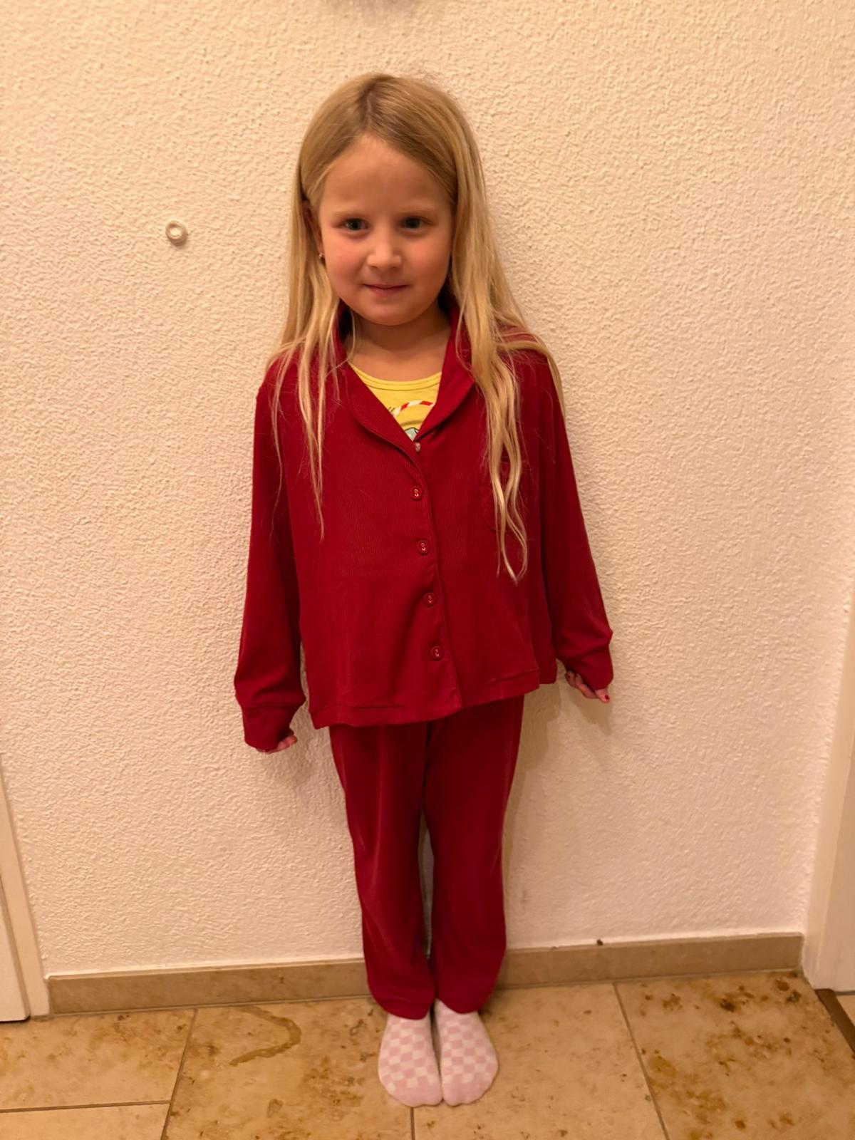 Kids Red Pajama